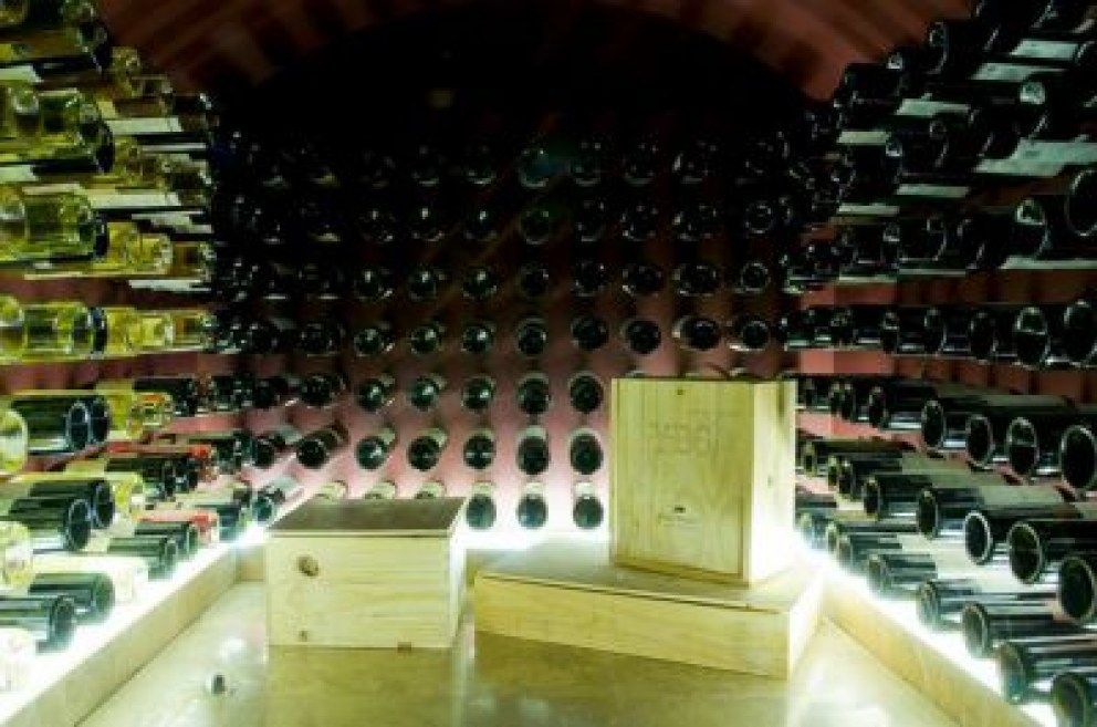 CASA MALEVO RESTAURANT, CONNAUGHT VILLAGE LONDON | Wine Cellar | Interior Designers